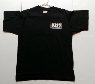 Kiss Band Detroit Rock City Movie Concert Road Crew T - Shirt Medium 1999 Unworn