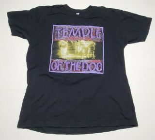 Temple Of The Dog 2016 Reunion Tour T - Shirt Size Xl Cornell Vedder 2 Sided Usa