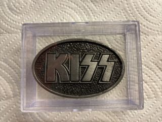 Kiss Army Logo Belt Buckle 1977 Aucoin Official