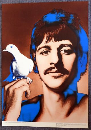 Beatles Richard Avedon Poster Ringo Starr - Germany 1967,  Near,