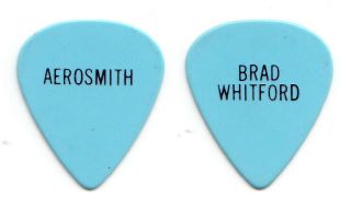 Aerosmith Brad Whitford Light Blue Guitar Pick - 1977 - 78 Express Tour