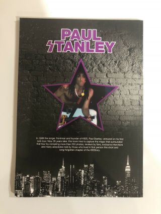KISS Paul Stanley 1989 Solo Tour Book 2