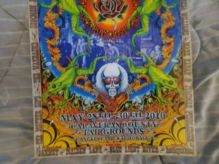 Grateful Dead Furthur Fest Weir Lesh Tuna Greene Concert Poster