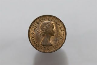 Zealand Half Penny 1954 B33 Z3674