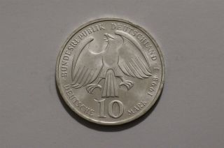 Germany 10 Mark 1998 A Silver - Peace Of Westphalia B34 7407
