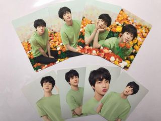 Bts Jin World Tour Love Yourself Official Mini Photo Card Set Of 8 Japan 2018