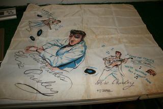 1956 Elvis Presley Enterprises Concert Souvenir Collectible Scarf