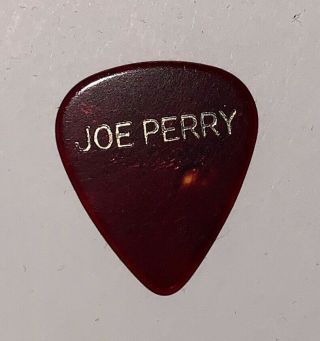Joe Perry Aerosmith Guitar Pick From The 80’s 3
