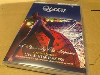 Queen A Picnic By The Serpentine Live At Hyde Park 1976 2 Cd,  2 Dvd Set Nr
