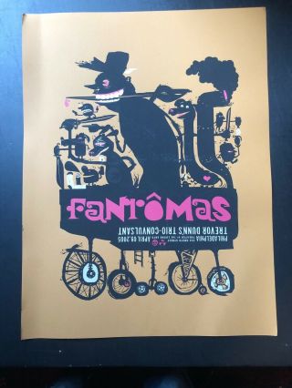Fantomas - 2005 Gig Poster Bundle - Philadelphia / Seattle / Austin
