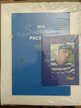 Bts Official 2018 Summer Package Opened W/ V Guidebook