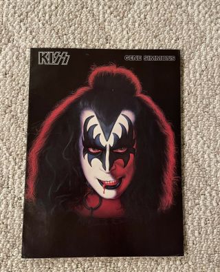 Kiss Gene Simmons Solo Album 1978 Casablanca Rock Steady Songbook Aucoin Music