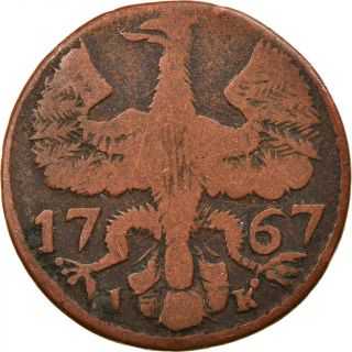 [ 917247] Coin,  German States,  Aachen,  12 Heller,  1767,  Vf (20 - 25),  Copper,  Km:51