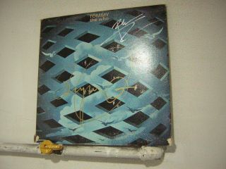 The Who Signed Lp Tommy By 2 Musicians