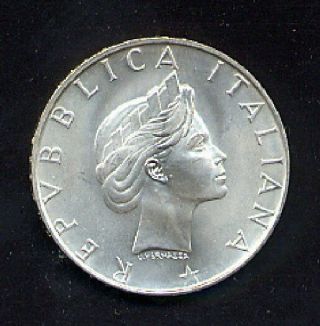 Italy 500 Lire International Year Of Peace " 1986 Silver State.