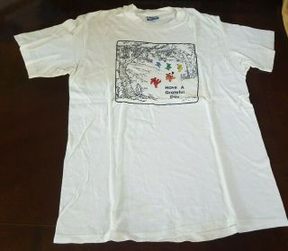 Vintage Grateful Dead " Have A Grateful Day " Dancing Bears T - Shirt L