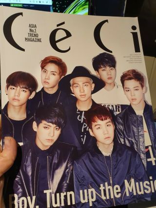 BTS X CECI 20th anniversary limited edition with Jungkook PC 2