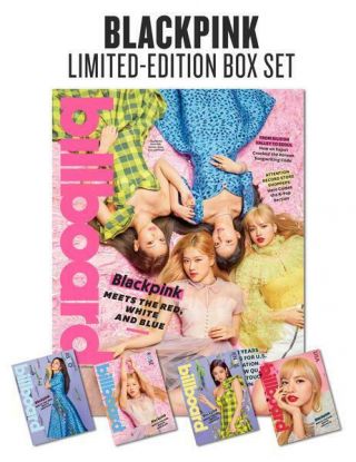 Blackpink Limited Edition Kpop Girl Billboard Box Set Magazines And Posters