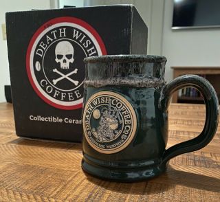 Death Wish Coffee Company St.  Paddy’s Day Collectible Mug (480/5000)
