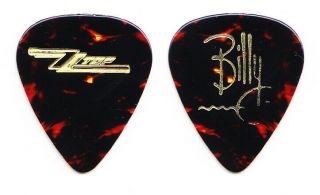 Zz Top Billy Gibbons Signature Brown Guitar Pick - 1985 - 1986 Afterburner Tour
