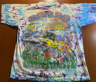 Grateful Dead 1994 Summer Tour Vintage T - Shirt Size Xl