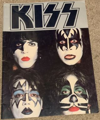 Kiss Dynasty Tour Book Gene Simmons Paul Stanley Ace Frehley Peter Criss Program