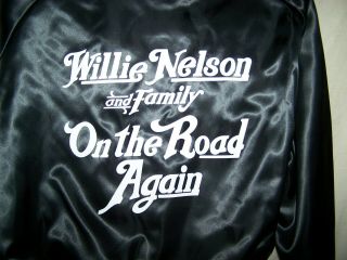 Willie Nelson And Family On The Road Again Vintage Jacket