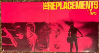 The Replacements Rare Tim Album Promo Poster Sire
