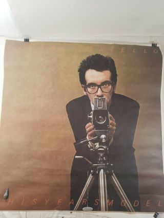 Elvis Costello This Years Model 42 By 44 Record Store Promo Poster