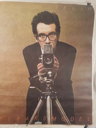 Elvis Costello This Years Model 42 By 44 Record Store Promo Poster 2