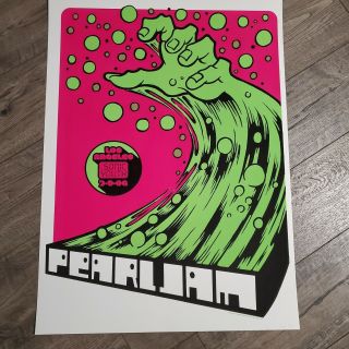 Pearl Jam Los Angeles 2006 Poster Ames Signed/numbered Rare