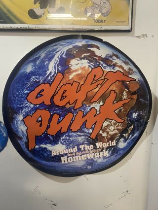 Daft Punk Poster Around The World Poster