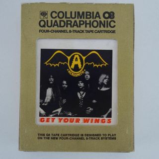 QUAD 8 - TRACK - Aerosmith - Get Your Wings - CAQ 32847 - Quadraphonic - Q8 3