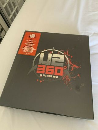 U2 360 At The Rose Bowl Deluxe Edition Boxset