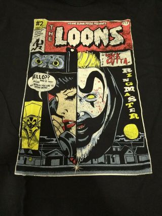 Icp Insane Clown Posse The Loons Ringmaster Shirt 2xl