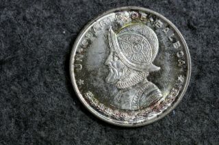 1961 - Republica De Panama Medio Balboa Coin J16533