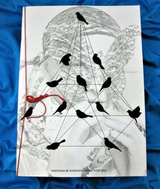 Madonna Re - Invention Tour Program Book W Red String Boy Toy 2004 Steven Klein