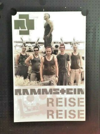 2x Rammstein Orig.  Promo Posters.  24x35 ",  Int.