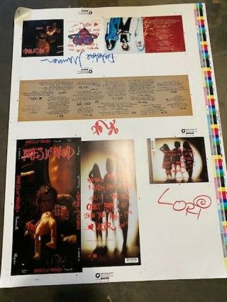 Babes In Toyland - Fontanelle Signed Art Proofs - Rare - Signed - L7 - Nirvana