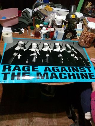 Rage Against The Machine Nuns Poster