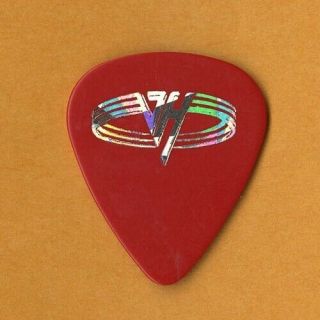 Van Halen 1995 Balance Concert Tour Japan Leg Silver On Red Eddie Guitar Pick