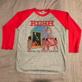 Vintage - Rush - Moving Pictures - 3/4 Sleeve Classic Rock Tee - See Size Note
