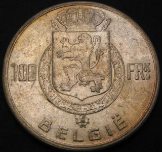 Belgium 100 Francs 1949 - Silver - Kings - Xf - 1930 ¤