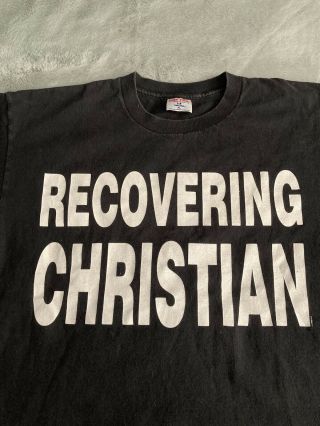 Recovering Christian Tori Amos 1996 Rare Concert T - Shirt Xl