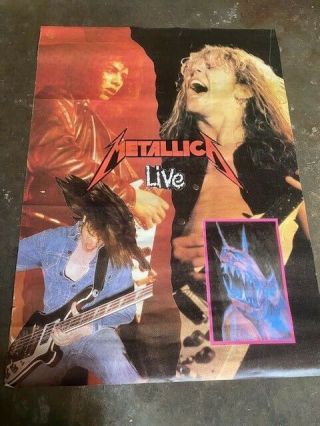 Metallica - Kill Em All Tour Poster - Rare