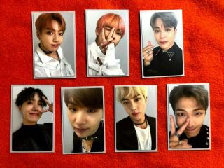 Bts Japan.  Fake Love F.  C Limited Photo Card Set With Special Plastic Case