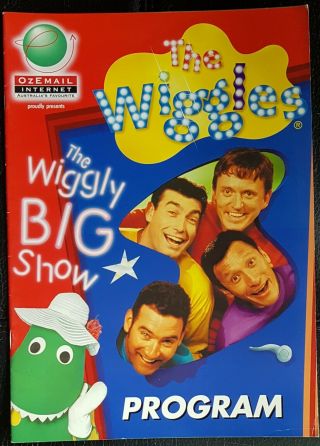 The Wiggles - Wiggly Big Show - 1999 Concert Program Programme