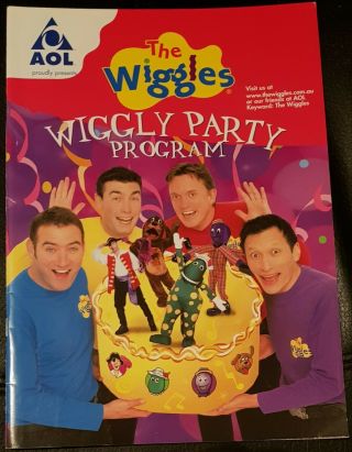 The Wiggles - Wiggly Party - 2002 Concert Program