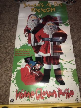 Insane Clown Posse / Icp / Santas A Fat B / The Great Milenko 98 Promo Poster
