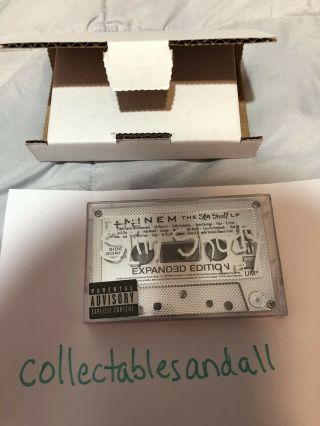 Eminem Slim Shady Lp Sslp 20th Anniversary Limited Edition Chrome Cassette Tape